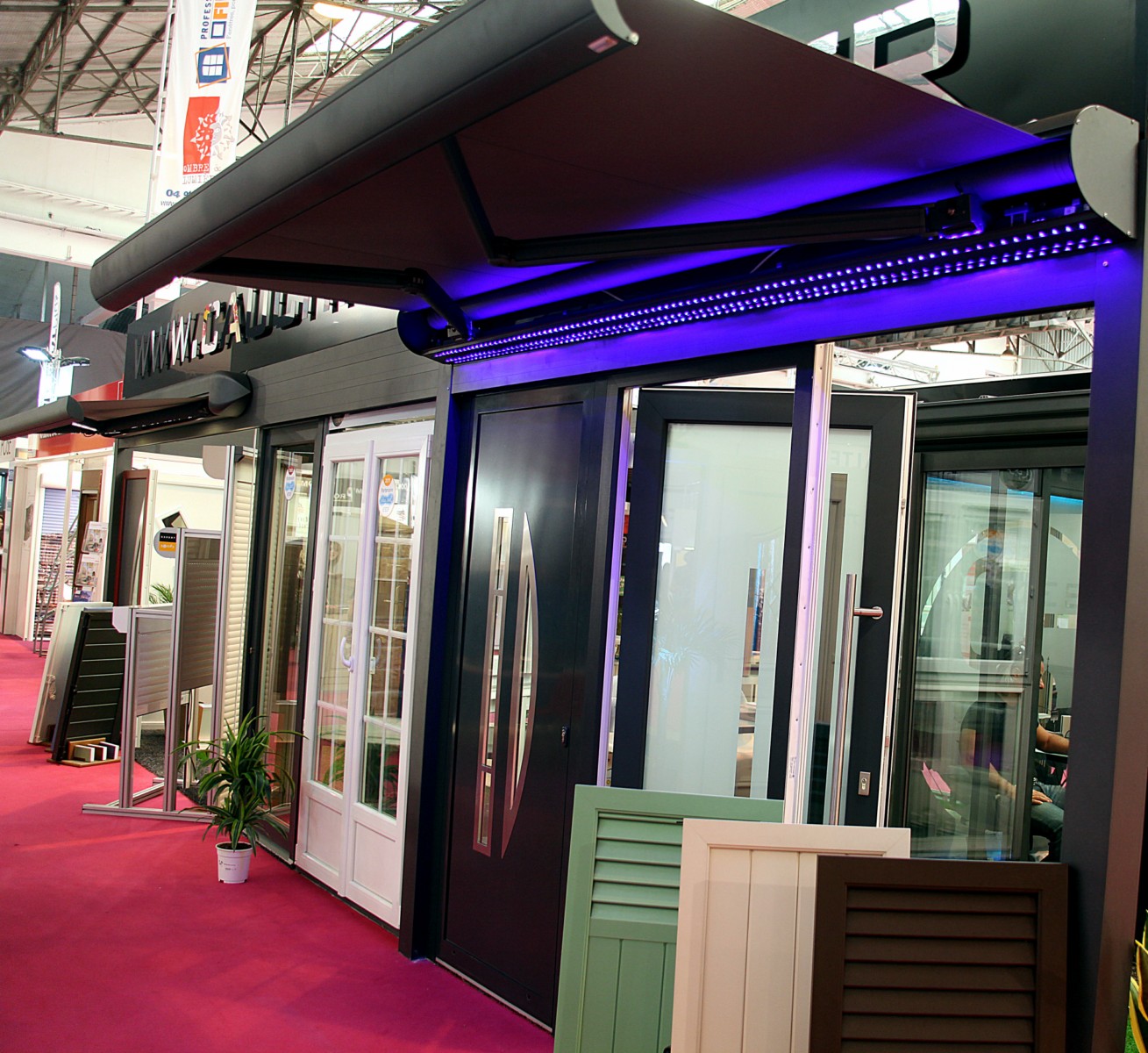 Exemple installation stand Cauchi Design foire de Marseille